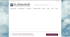Desktop Screenshot of drbartell.com